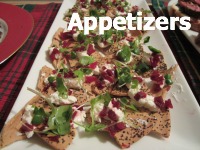 Lavash Crackers with Horseradish-Goats Cheese Rick's Phat Beets and Microgreens
