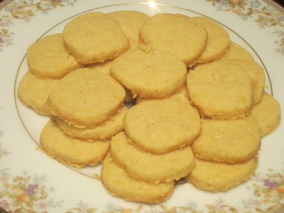 Parmesan Shorbread Rounds
