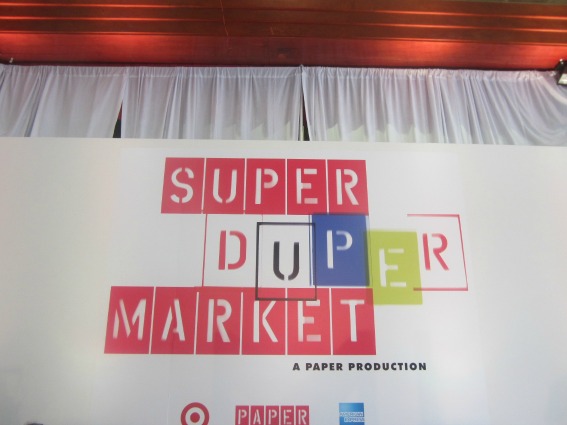 Paper Magazine’s SuperDUPER Market SuperDuper Market Banner