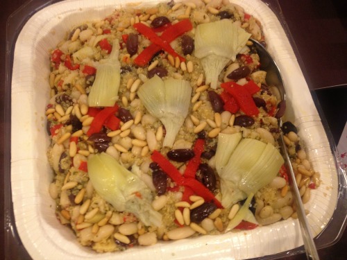 Gluten-free Potluck – Italian Cannellini Bean-Quinoa Salad Italian Cannellini Bean Salad1