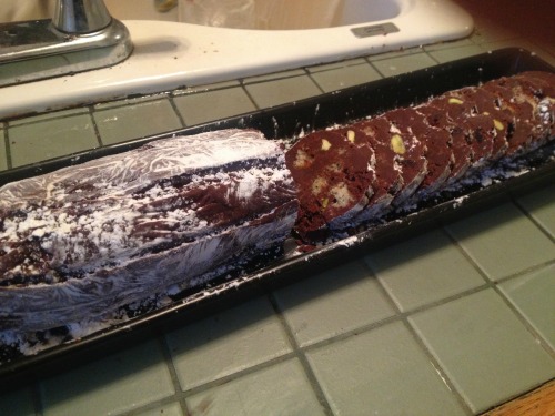 Salame Al Cioccolato Sliced