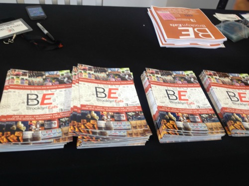 Brooklyn Eats Check In Table